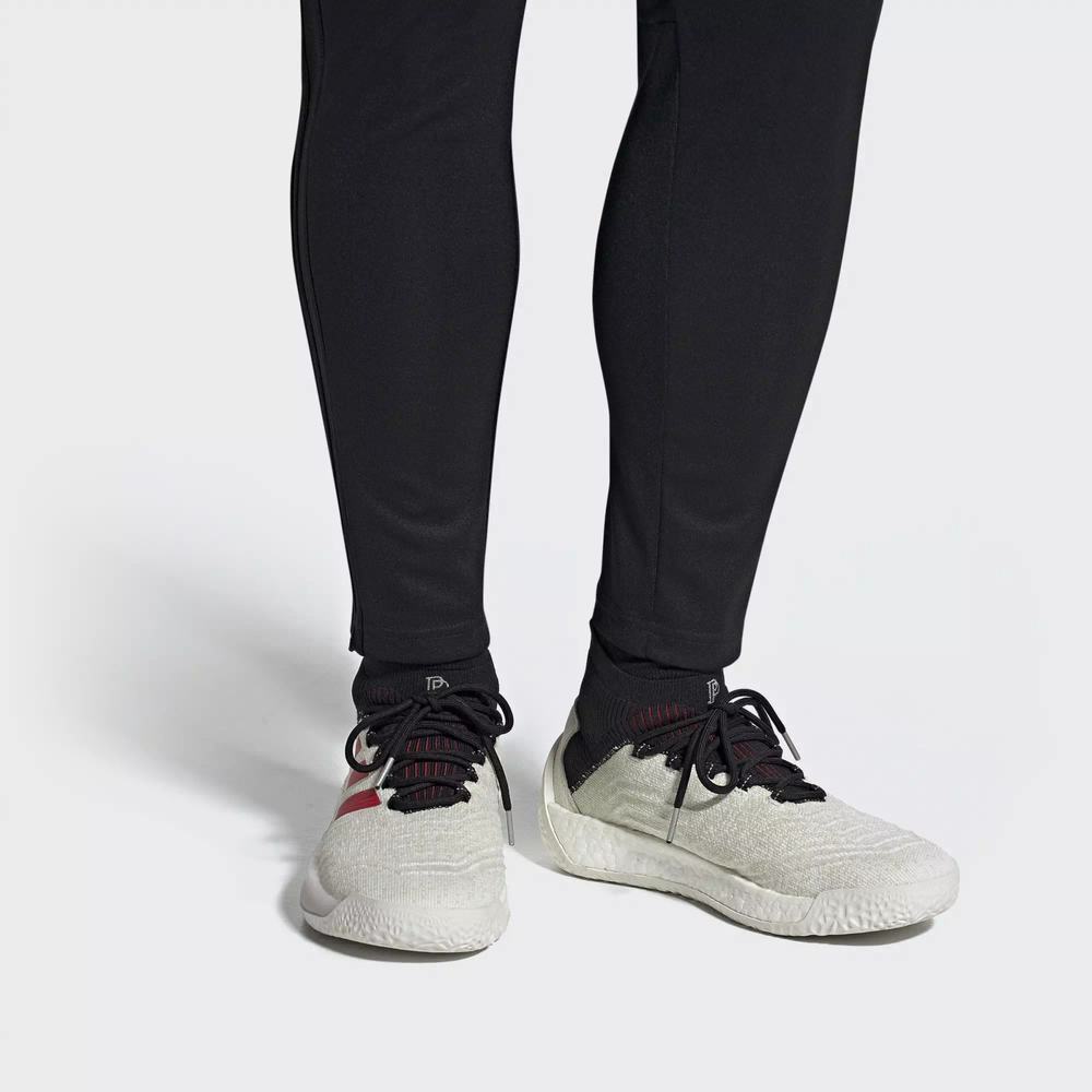 Adidas Predator 19+ Paul Pogba Tenis De Futbol Blancos Para Hombre (MX-28442)
